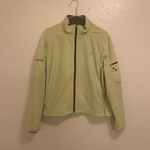 Wilson || Lime Green Tennis Fleece || Full Zip